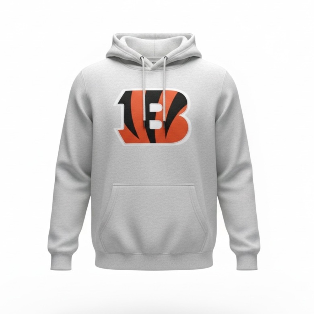 Antigua Women's Cincinnati Bengals Victory Logo Pullover Hoodie